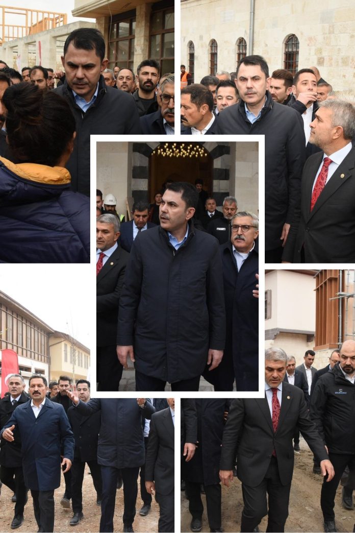 Bakan Kurum ve Yeşildal’dan Hatay’da Kritik İnceleme