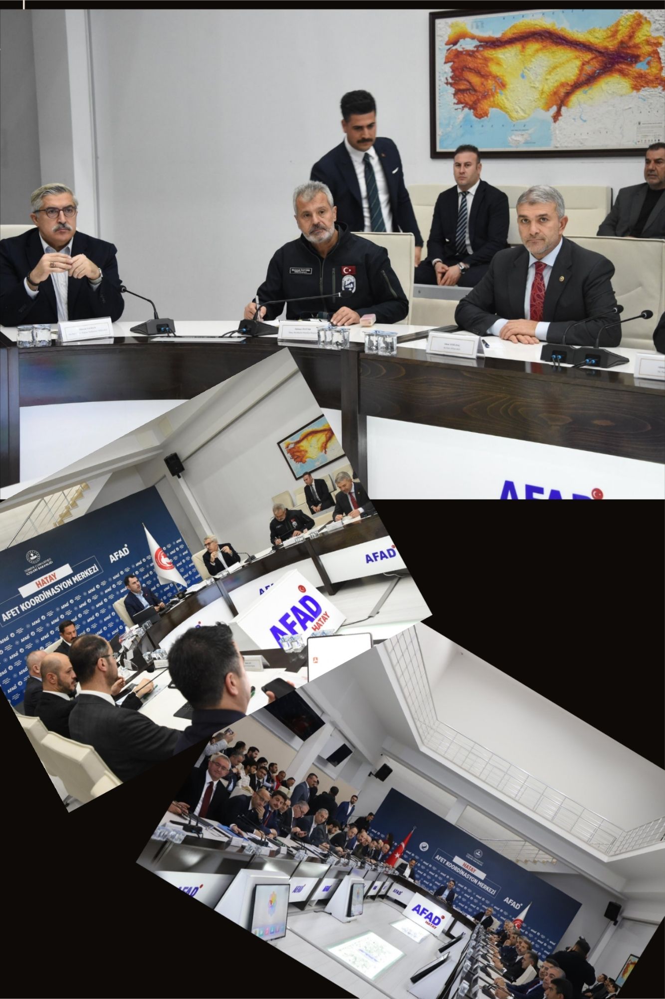 Bakan Kurum ve Yeşildal’dan Hatay’da Kritik İnceleme