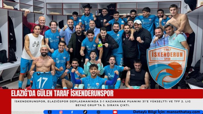 Elazığ’da Gülen Taraf İskenderunspor