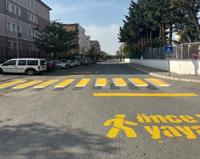 Hatay’da 3 Boyutlu Yaya Geçidi Dönemi