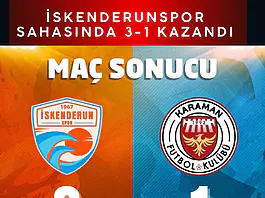 İskenderunspor Sahasında 3-1 Kazandı