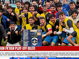 Kırıkhan FK’dan Play-Off Bileti