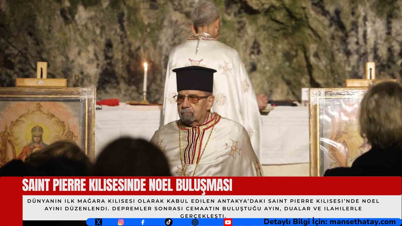 Saint Pierre Kilisesinde Noel Buluşması