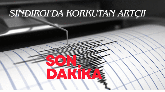 Sındırgı’da Korkutan Artçı!