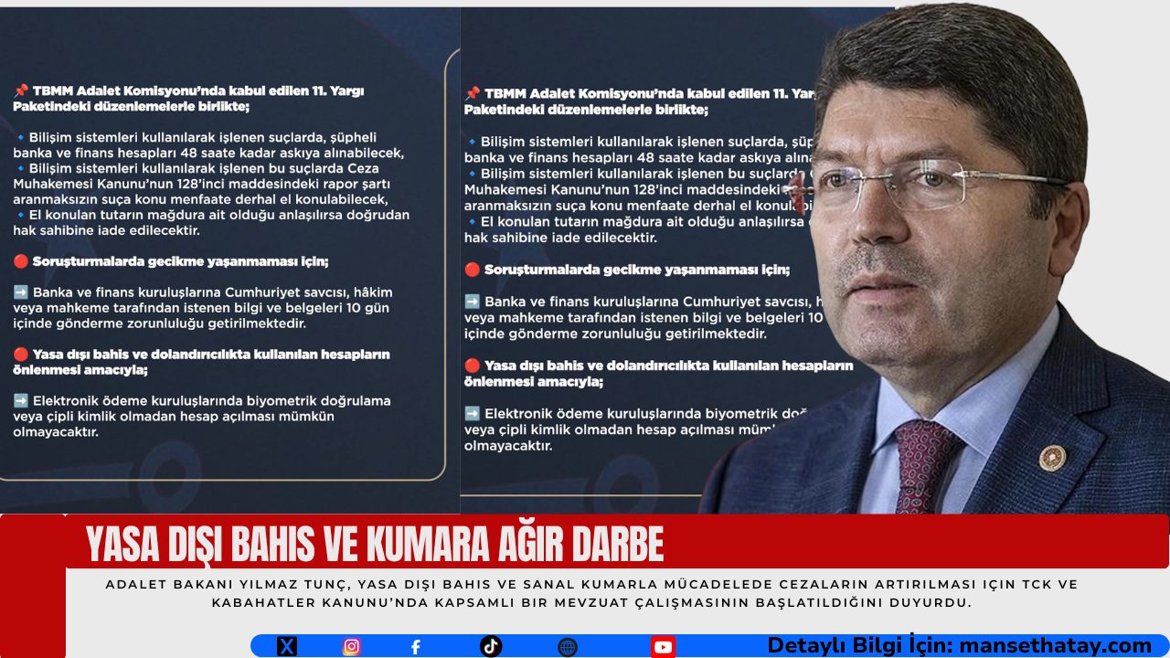 Yasa Dışı Bahis ve Kumara Ağır Darbe