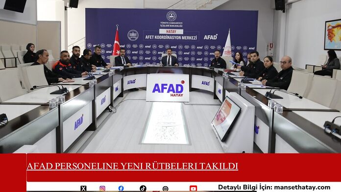 afad-personeline-yeni-rutbeleri-takildi (2) AFAD Personeline Yeni Rütbeleri Takıldı
