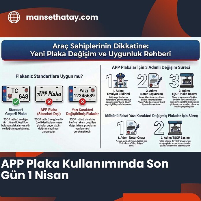 app-plaka-kullaniminda-son-gun-1-nisan APP Plaka Kullanımında Son Gün 1 Nisan