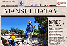 Defne’nin Su Altyapısı Yenileniyor Defne’nin Su Altyapısı Yenileniyor