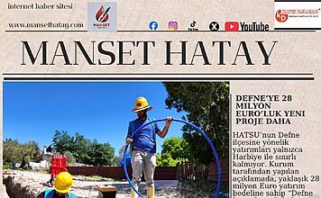 Defne’nin Su Altyapısı Yenileniyor Defne’nin Su Altyapısı Yenileniyor