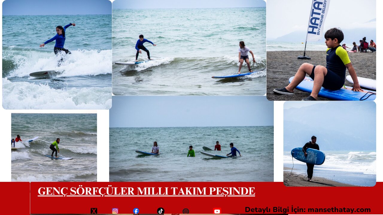 Genç Sörfçüler Milli Takım Peşinde