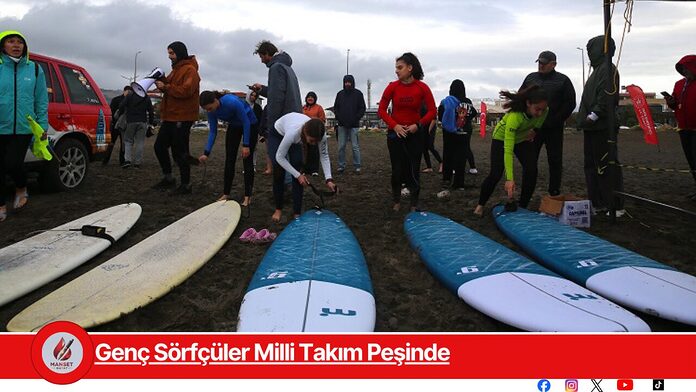 Genç Sörfçüler Milli Takım Peşinde