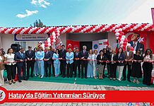 Hatay’da Eğitim Yatırımları Sürüyor Hatay’da Eğitim Yatırımları Sürüyor
