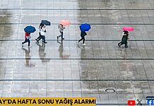 Hatay’da Hafta Sonu Yağış Alarmı Hatay’da Hafta Sonu Yağış Alarmı