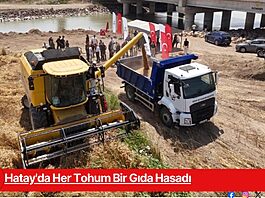 Hatay'da Her Tohum Bir Gıda Hasadı