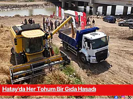 Hatay'da Her Tohum Bir Gıda Hasadı