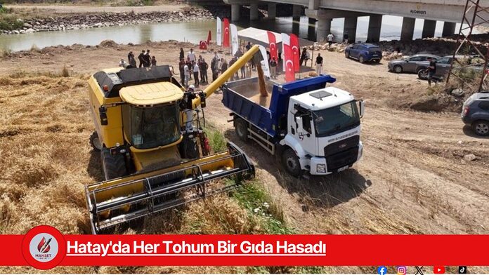 Hatay'da Her Tohum Bir Gıda Hasadı