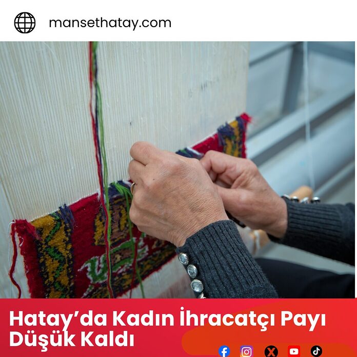 Hatay’da Kadın İhracatçı Payı Düşük Kaldı