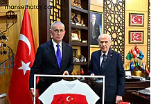 Hatayspor’dan Bahçeli’ye Destek Hatayspor’dan Bahçeli’ye Destek