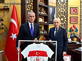 Hatayspor’dan Bahçeli’ye Destek Hatayspor’dan Bahçeli’ye Destek