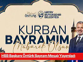 HBB Başkanı Öntürk Bayram Mesajı Yayımladı