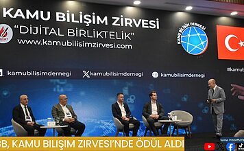 HBB, Kamu Bilişim Zirvesi’nde Ödül Aldı HBB, Kamu Bilişim Zirvesi’nde Ödül Aldı