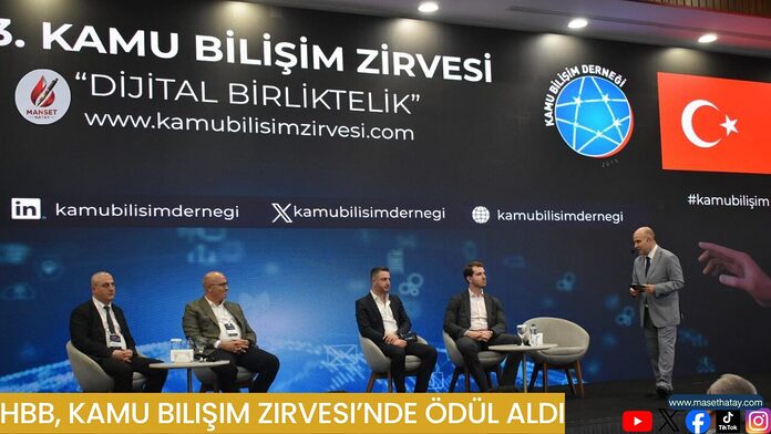 HBB, Kamu Bilişim Zirvesi’nde Ödül Aldı
