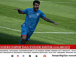 İskenderunspor’dan Evinde Kritik Galibiyet