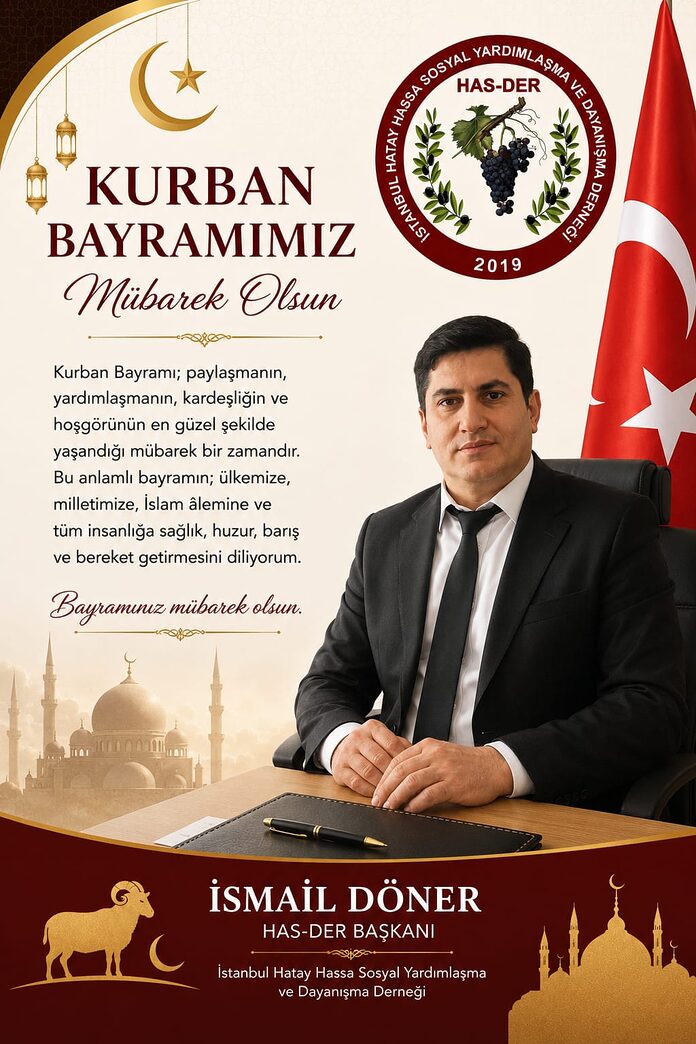 İsmail Döner’den Anlamlı Bayram Mesajı