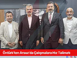 Öntürk’ten Arsuz’da Çalışmalara Hız Talimatı
