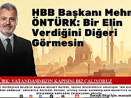 Öntürk: Vatandaşımızın Kapısını Biz Çalıyoruz