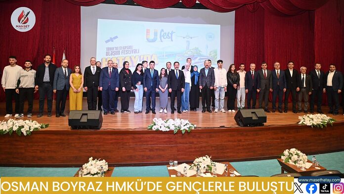 Osman Boyraz HMKÜ’de Gençlerle Buluştu