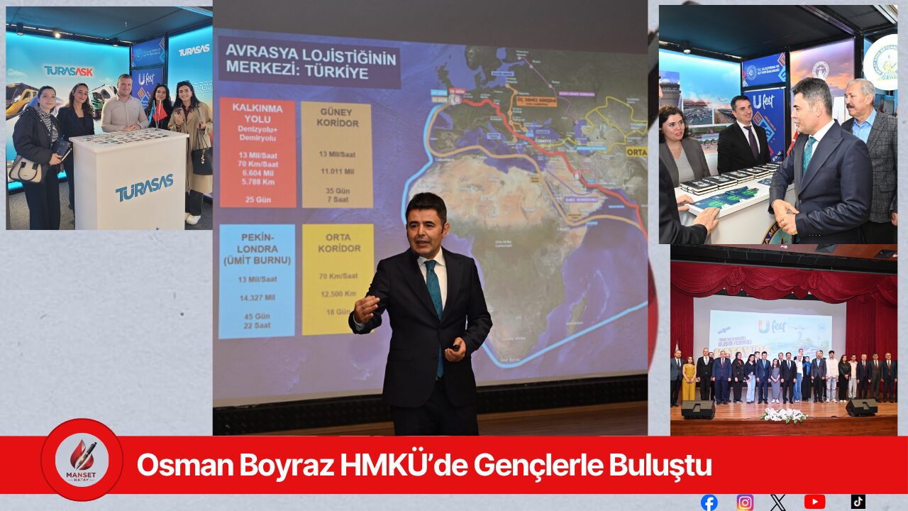 Osman Boyraz HMKÜ’de Gençlerle Buluştu