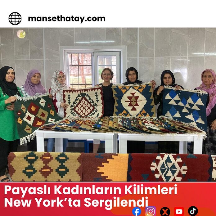 payasli-kadinlarin-kilimleri-new-york-ta-sergilendi Payaslı Kadınların Kilimleri New York’ta Sergilendi