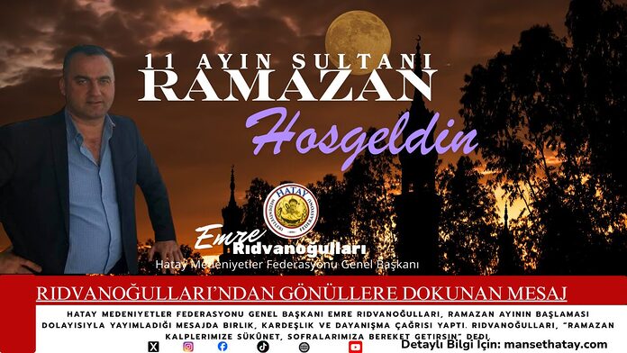 Rıdvanoğulları’ndan Gönüllere Dokunan Mesaj