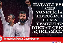 Temel’den Özgür Özel’e Destek Temel’den Özgür Özel’e Destek