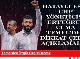 Temel’den Özgür Özel’e Destek